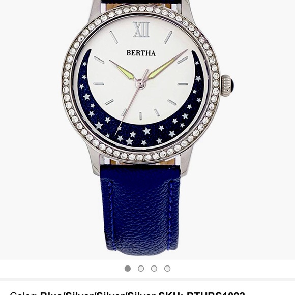 Bertha Dolly Leather-Band Watch
